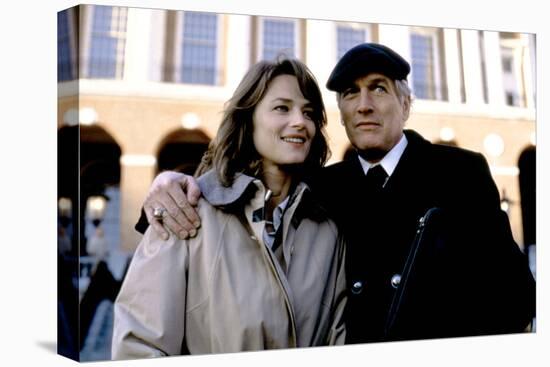 Le Verdict The Verdict by SidneyLumet with Paul Newman and Charlotte Rampling, 1982 (photo)-null-Stretched Canvas