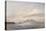 Le Vésuve et le golfe de Naples vus de la mer-Pierre Henri de Valenciennes-Premier Image Canvas
