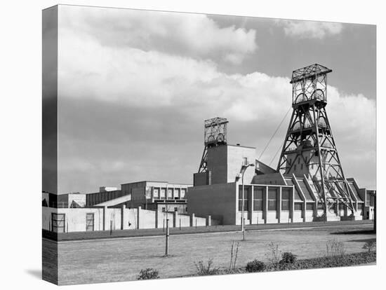 Lea Hall Colliery, Rugeley, Staffordshire, 1961-Michael Walters-Premier Image Canvas