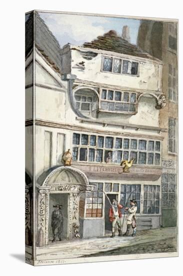 Leadenhall Street, City of London, 1811-John Nixon-Premier Image Canvas