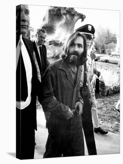 Leader of Hippie Family Charles Manson Indicted for Murders of Actress Sharon Tate and Friends-Vernon Merritt III-Premier Image Canvas