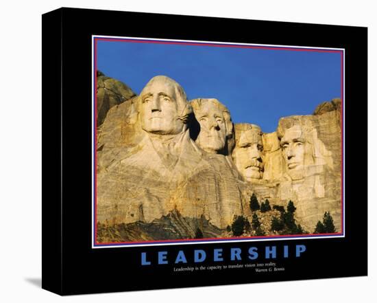 Leadership, Mt.Rushmore-null-Stretched Canvas
