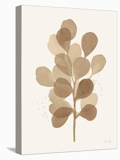 Leaf and Stem V-Laura Horn-Stretched Canvas