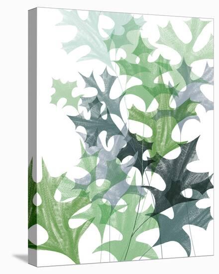 Leaf Impression II-Laure Girardin Vissian-Stretched Canvas