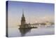 Leander's Tower with Constantinople Beyond-Carl Neumann-Premier Image Canvas