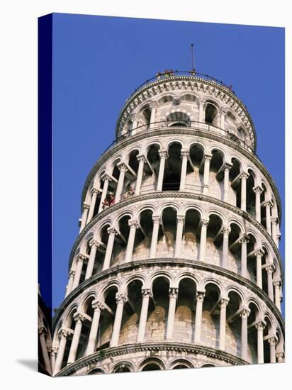 Leaning Tower, or Campanile, 179Ft High, 14Ft Out of Perpendicular, at Pisa, Tuscany, Italy-Rawlings Walter-Premier Image Canvas