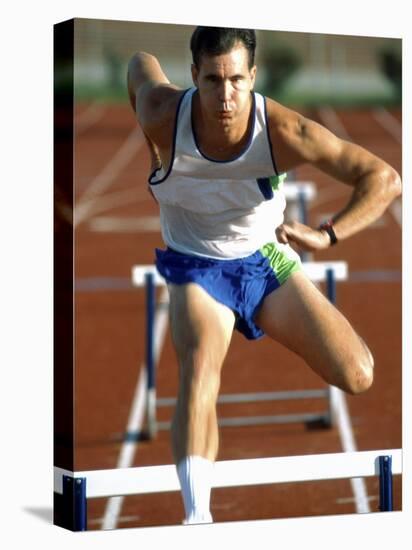Leaping Over Hurdles-null-Premier Image Canvas