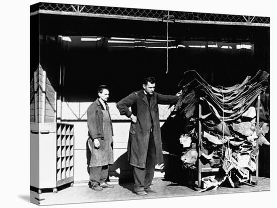 Leather from the Tanneries at Batov Going Uo into the Factory Building-John Phillips-Premier Image Canvas