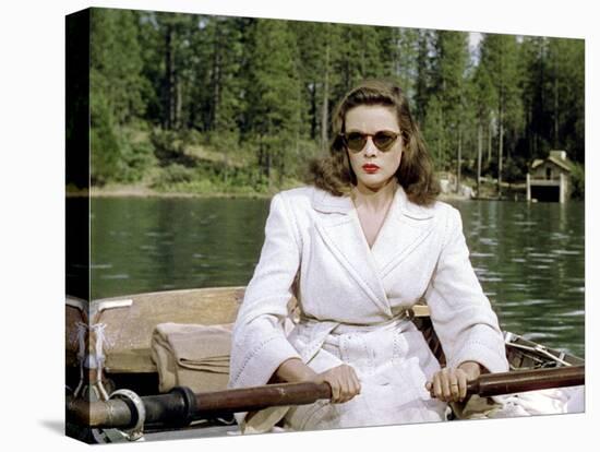 Leave Her To Heaven, Gene Tierney, 1945-null-Stretched Canvas