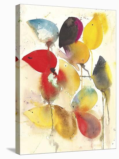 Leaves Falling I-Karin Johannesson-Stretched Canvas