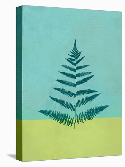 Leaves Green I-Judi Bagnato-Stretched Canvas