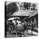 Leaving the Dak Bungalow for a 'Bile-Gharry, Belgaum District, Southern India, 1900s-null-Premier Image Canvas