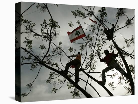 Lebanese Anti-American Protesters-null-Premier Image Canvas