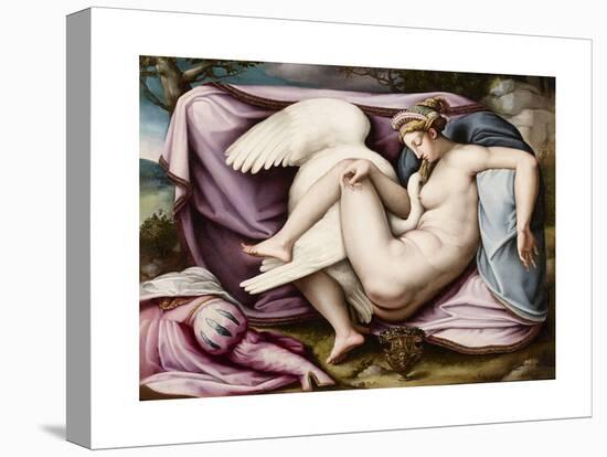 Leda and the Swan-Michelangelo Buonarroti-Premier Image Canvas