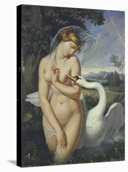 Leda and the Swan-Antonio Raffaele Calliano-Stretched Canvas