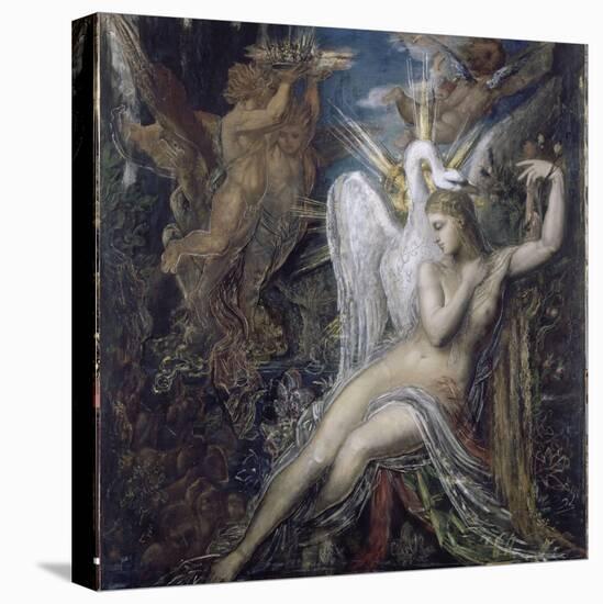 Léda-Gustave Moreau-Premier Image Canvas