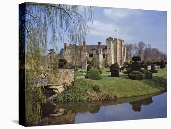 Leeds Castle, Rebuilt in Stone by the Normans around 1120, Kent, England, UK-Nigel Blythe-Premier Image Canvas