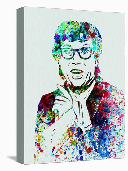 Legendary Austin Powers Watercolor-Olivia Morgan-Stretched Canvas