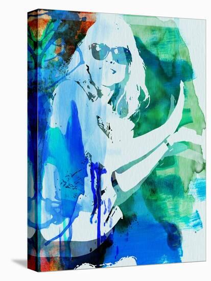 Legendary Blondie Watercolor-Olivia Morgan-Stretched Canvas