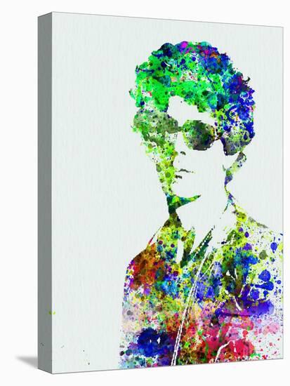 Legendary Bob Dylan Watercolor-Olivia Morgan-Stretched Canvas