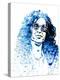 Legendary Howard Stern Watercolor-Olivia Morgan-Stretched Canvas