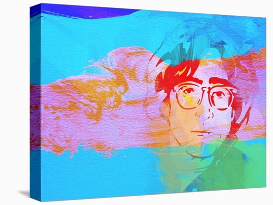 Legendary Lennon Watercolor-Olivia Morgan-Stretched Canvas