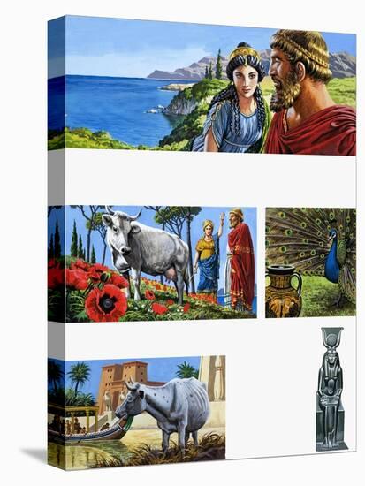 Legends of Ancient Greece: Queen of Beauty-Roger Payne-Premier Image Canvas