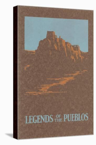 Legends of the Pueblos, Buttes-null-Premier Image Canvas