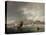 Leith and Edinburgh from the Firth of Forth, 1847-John Wilson Carmichael-Premier Image Canvas