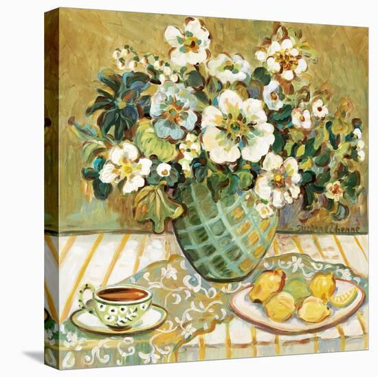 Lemon Floral-Suzanne Etienne-Stretched Canvas