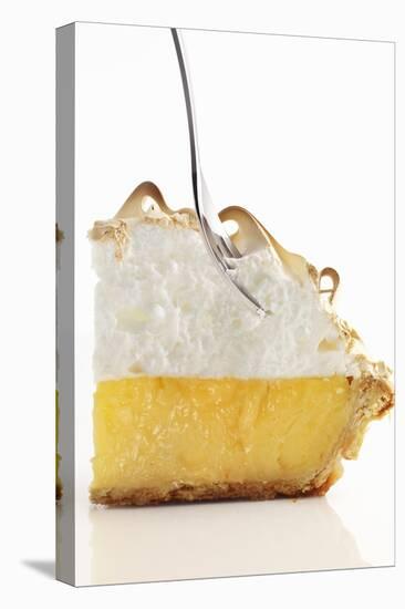 Lemon Meringue Pie with a Fork-Clinton Hussey-Premier Image Canvas