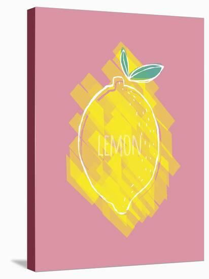 Lemon Splash-Myriam Tebbakha-Stretched Canvas