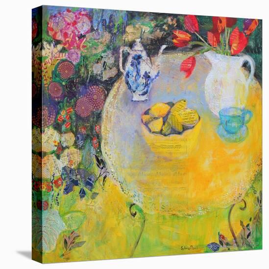 Lemon Tea in the Garden-Sylvia Paul-Premier Image Canvas