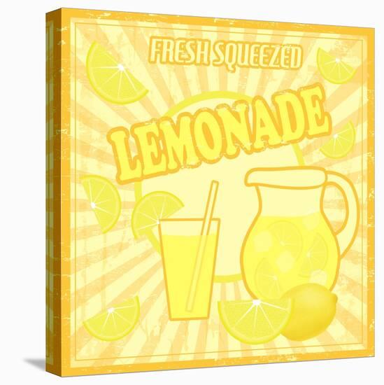 Lemonade Poster-radubalint-Stretched Canvas