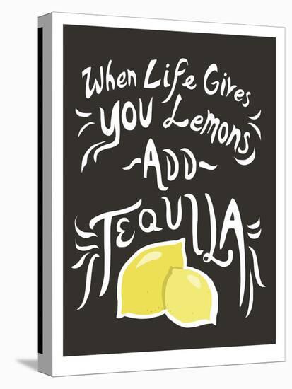 Lemons-The Glass Mountain-Stretched Canvas