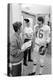 Len Dawson, Quarterback for the Kansas City Chiefs, Smokes a Ciagarette, January 15, 1967-Bill Ray-Premier Image Canvas