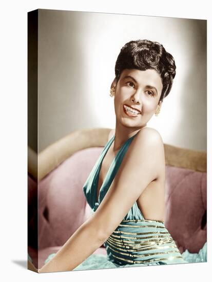 Lena Horne, MGM portrait, ca. 1940s-null-Stretched Canvas