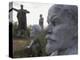 Lenin Statues, Semey, Kazakhstan-Ian Trower-Premier Image Canvas