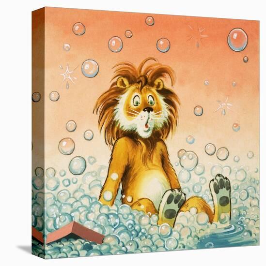 Leo the Friendly Lion-Virginio Livraghi-Premier Image Canvas