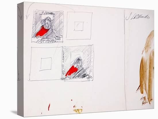 Leonardo 124 (drawing)-Ralph Steadman-Premier Image Canvas