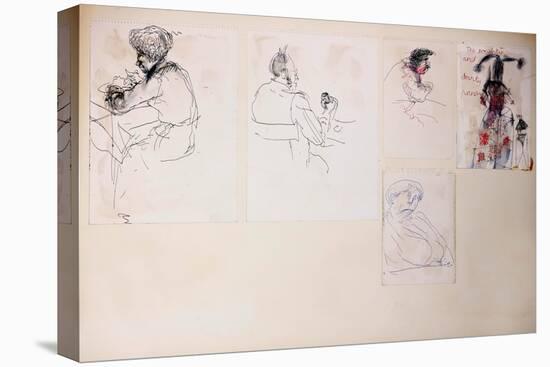 Leonardo 178 (drawing)-Ralph Steadman-Premier Image Canvas