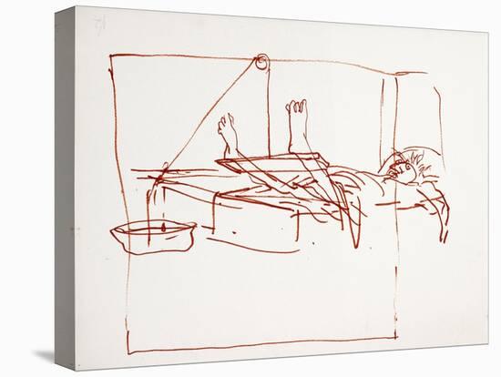 Leonardo 99 (drawing)-Ralph Steadman-Premier Image Canvas