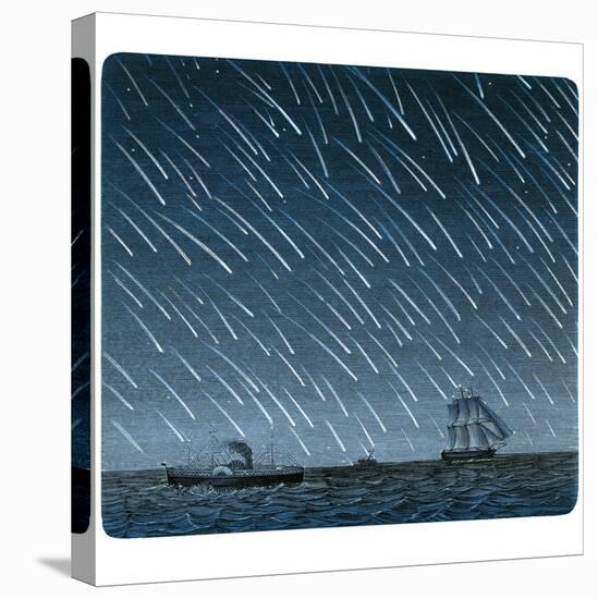 Leonid Meteor Shower of 1866-Detlev Van Ravenswaay-Premier Image Canvas