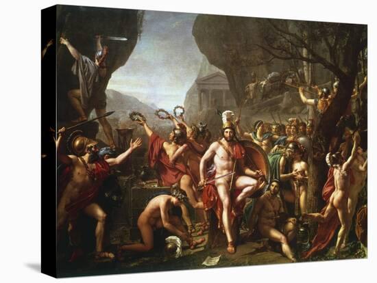 Leonidas at Thermopylae, 5th Century BC-Jacques-Louis David-Premier Image Canvas
