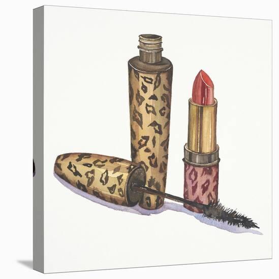 Leopard Makeup-Jin Jing-Stretched Canvas
