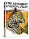 "Leopard," Saturday Evening Post Cover, August 29, 1931-Jack Murray-Premier Image Canvas