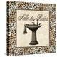 Leopard Sink-Todd Williams-Stretched Canvas