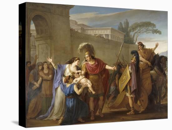 Les Adieux d'Hector et Andromaque-Joseph Marie Vien-Premier Image Canvas