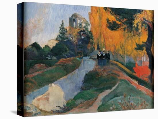 Les Alyscamps-Paul Gauguin-Stretched Canvas