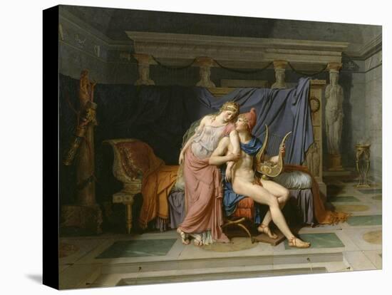 Les Amours de Pâris et Hélène-Jacques-Louis David-Premier Image Canvas